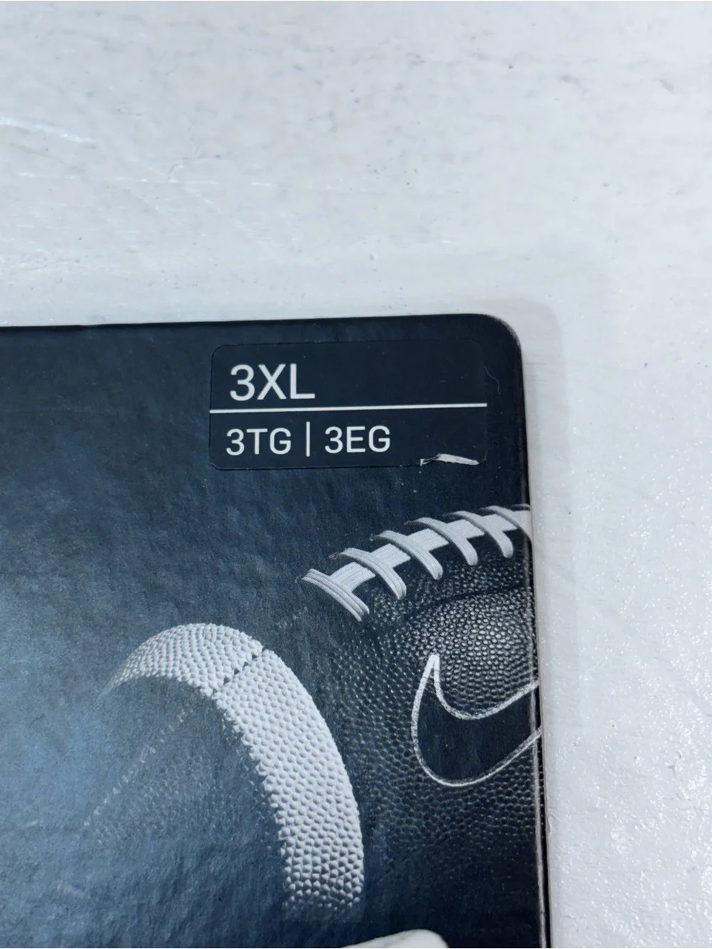 Nike Vapor Jet Football Gloves — White/Black (3XL)